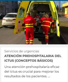 Atención prehospitalaria del ictus